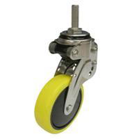 NPT Type Free Wheel Screw-in Type, Anti-Static Urethane Foam Wheel
