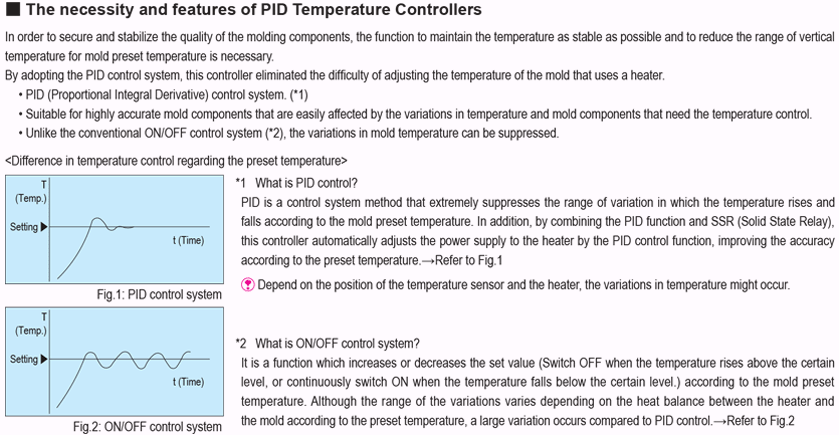 ตัวควบคุมการปรับอุณหภูมิของแม่พิมพ์ สำหรับฮีตเตอร์แท่ง: รูปภาพที่เกี่ยวข้อง
