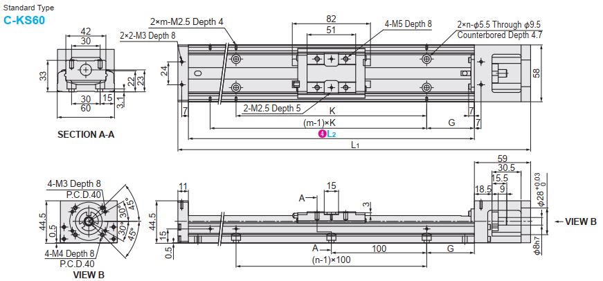 Drawing ระบุขนาด