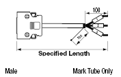 ซีรีส์ชุดสายไฟสากล, ความยาวอิสระ, คอนเนคเตอร์ IEEE1284 (MDR): รูปภาพที่เกี่ยวข้อง