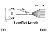 ซีรีส์ชุดสายไฟสากล, ความยาวอิสระ, คอนเนคเตอร์ IEEE1284 (MDR): รูปภาพที่เกี่ยวข้อง