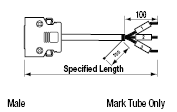 สายกลมพร้อมคอนเนคเตอร์ IEEE1284 (MDR) (ใช้คอนเนคเตอร์ที่ผลิตโดย 3M): รูปภาพที่เกี่ยวข้อง