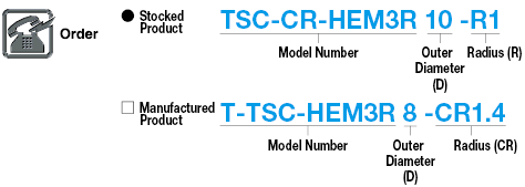 TSC ซีรีส์ ดอกกัดเอ็นมิลปลายรัศมีคาร์ไบด์, 3 ร่อง, เกลียว 45 ° / รุ่นธรรมดา: รูปภาพที่เกี่ยวข้อง
