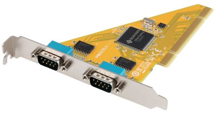 กระดาน PCI RS232 2 พอร์ตเชื่อมต่อ