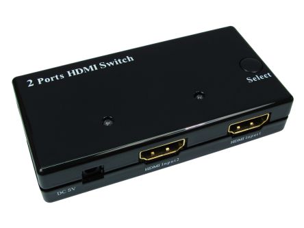 RS PRO 2 พอร์ตเชื่อมต่อ 2 x 2 สวิตช์ HDMI 1080