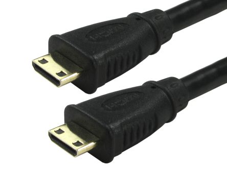 RS PRO 4K เกลียวนอก สาย HDMI to สายไฟ เกลียวนอก ยาว 3 ม (182-8579)