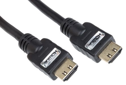 สาย HDMI to สายไฟ เกลียวนอก RS PRO 8K เกลียวนอก 1 ม (195-4889)