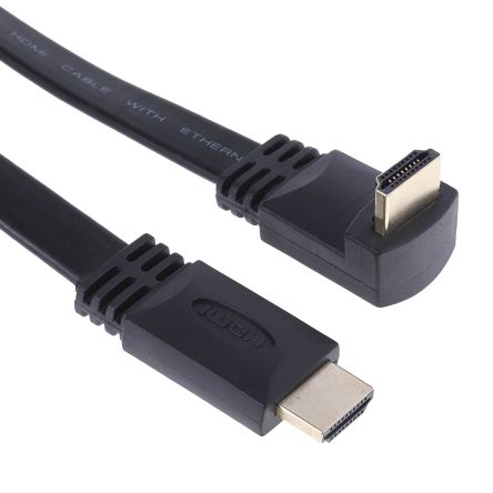 RS PRO สาย HDMI to เกลียวนอก สายไฟ เกลียวนอก ม