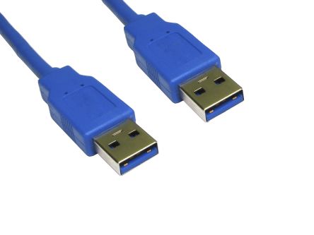 RS PRO เกลียวนอก สาย USB A ถึง เกลียวนอก USB A , สายไฟ 3.0, 2 ม
