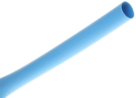 ท่อหด หุ้มด้วย กาว RS PRO สีน้ำเงิน เส้นผ่านศูนย์กลางปลอก 12.7 มม. x ยาว 1.2 ม. อัตราส่วน 3:1