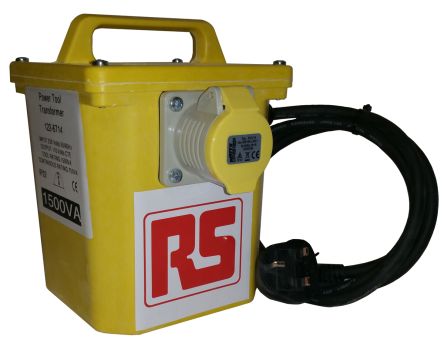 RS PRO, หม้อแปลง แยก 1.5 kVA , 230 V AC, 2 x 16 A