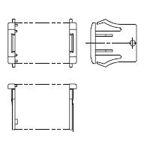 อุปกรณ์เสริมสำหรับซีรีส์ DF / ซีรีส์ DFR (DFCW-3-BPN02)