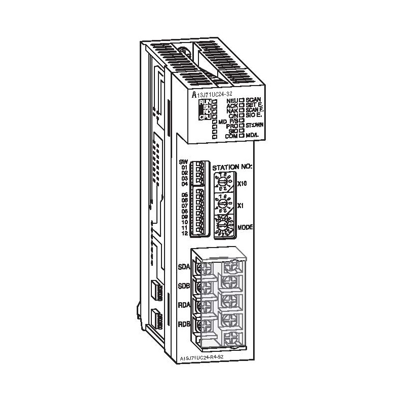 โมดูล อินเตอร์เฟสทาส MELSEC AnS/QnAS MODBUS