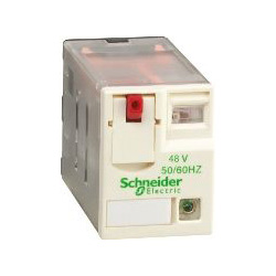 รีเลย์ Schneider Electric, หน้าสัมผัส 4c, 48 V AC, 710 Ω, RXM4AB2E7