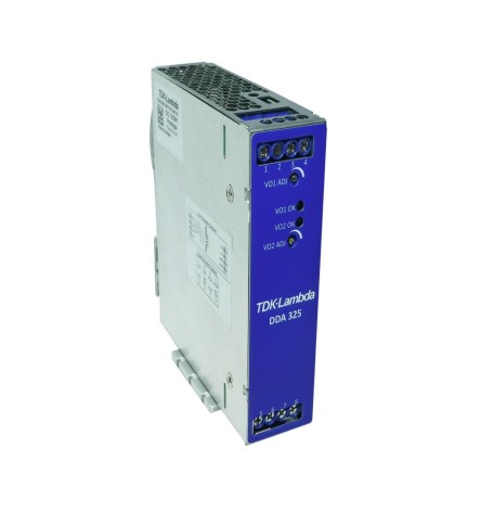 250-500W, อินพุตช่วงกว้าง, ไม่แยกส่วน, ตัวแปลง DC-DC รางปีกนก (DIN Rail) , ซีรี่ส์ DDA