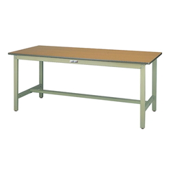 โต๊ะวางชิ้นงาน ทำงาน 300 series, ยึดอยู่กับที่ ตาย , H740 mm, ท็อป แผ่นเพลท โพลีเอสเตอร์ , SWP series (61-3747-86)