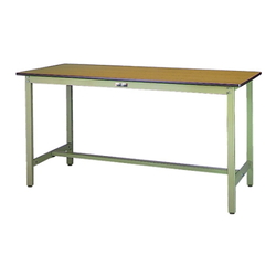โต๊ะวางชิ้นงาน ทำงาน 300 series, ยึดอยู่กับที่ ตาย , H900 mm, ท็อป แผ่นเพลท โพลีเอสเตอร์ , SWPH series (61-3748-56)