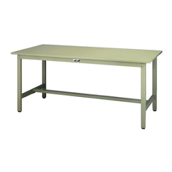โต๊ะวางชิ้นงาน ทำงาน 300 series ชนิดแข็ง , H900 mm, แผ่นเพลท เหล็กกล้า บน , SWSH series (61-3749-04)