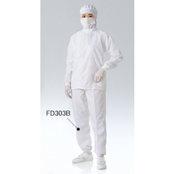 เสื้อกันฝุ่น, ขาว,FD213C-01 (61-0092-11)
