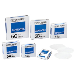 Advantec Toyo กระดาษ ชุดกรอง เชิงปริมาณ แบบเหลี่ยม รวม 100 ผ้าใบแลพแผ่นชีต 560 × 485/600 × 600 มม.