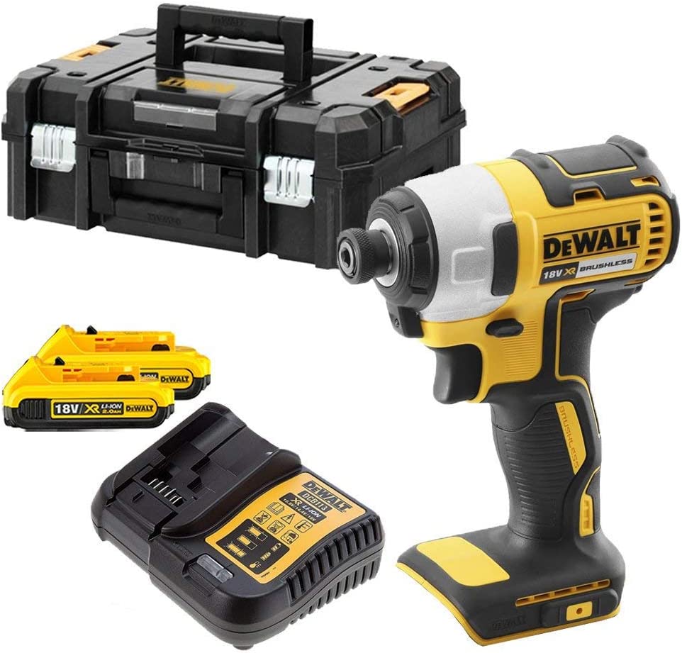 ชุดขับมอเตอร์ ดอกสว่าน สาย Dewalt (รวมแบตเตอรี่และ เครื่องชาร์จ)