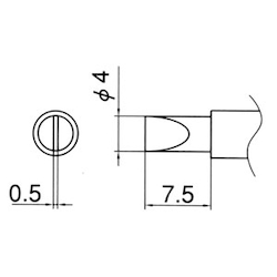 หัวแร้งบัดกรี ชนิดแบตเตอรี่EA304HE-2