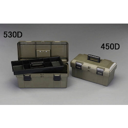 [OD สีเขียว]กล่อง เครื่องมือ พร้อม ถาด ด้านในEA505K-450D