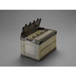 กล่องใส่ของแบบพับได้ ขนาด 50.4 ลิตร (กึ่งโปร่งแสง มีฝาปิด) (EA506AA-130D)