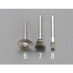 แปรง ไนล่อน ความร้อน แปรงปัดมีแกน (3 มม.)EA819AN-7