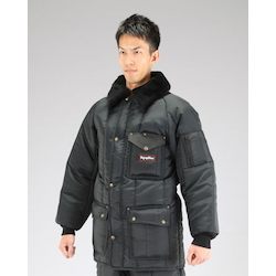 เสื้อแจ็คเก็ตกันลมเย็น (สีกรมท่า) (EA915GB-34)