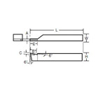 JIS Standard Hole Cutting Bit 43 Type