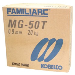 วัสดุ MAG / ขดลวด ตัน สำหรับ เหล็กกล้า อ่อนถึง เหล็กกล้า เกรด 550 MPa MG-50T