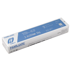 ก้านเคลือบสำหรับ เหล็กกล้า อ่อนถึง 550 MPa เกรด เหล็กกล้า TB-43