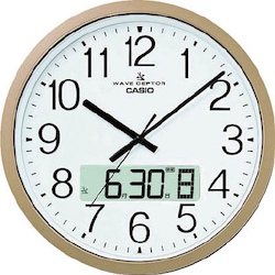 นาฬิกาติดผนัง คาสิโอ วิทยุ ขนาดเส้นผ่านศูนย์กลาง 380 มม