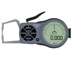 Digital Caliper Gages - External Tube Thickness Type, Series 209, Inch/Metric