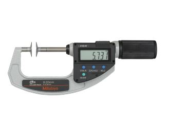 Disk Micrometer - Quickmike Type, Non-Rotating Spindle, Series 369