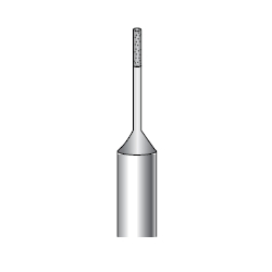 Electrodeposition diamond bur, CBN bur, ประเภท เพลา คาร์ไบด์ , ขนาดเส้นผ่านศูนย์กลางเพลา ⌀3.0