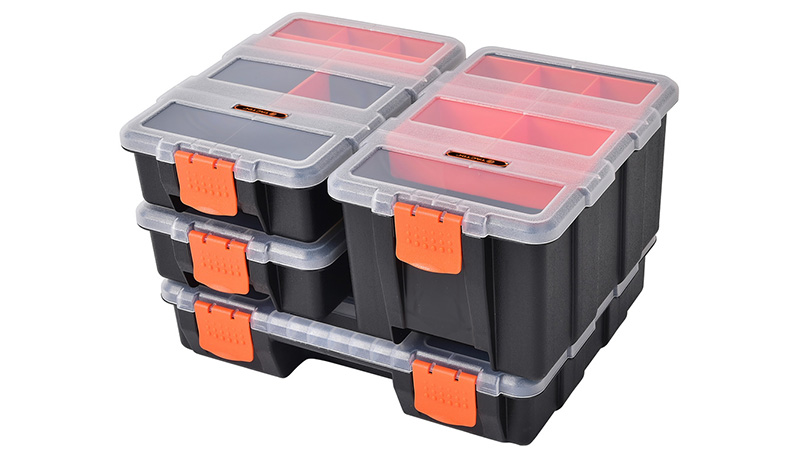 ชุดกล่องจัดระเบียบพลาสติก 4 in 1