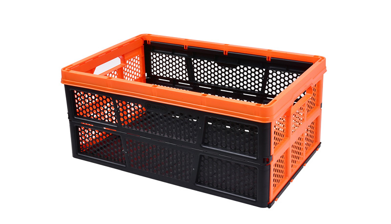 ลังตะกร้าพับได้แบบทูโทน 320232