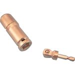 BI- ซ็อกเก็ต/ช่องเสียบ 17 มม. x 21 มม. พร้อม อแดปเตอร์/ตัวแปลง