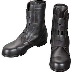 รองเท้านิรภัยแบบมีตะขอและห่วงพื้นรองเท้ายางสังเคราะห์ (AS28-26.5)