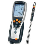 TESTO435-1 คลองเลื่อย พื้นฐาน (ความเร็วลมอุณหภูมิความชื้น)