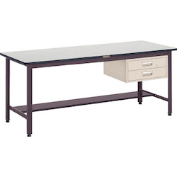 โต๊ะช่าง ขนาดกลางพร้อมลิ้นชัก 2 ลิ้นชักแผง DAP บนโต๊ะ โหลดไฟฟ้า เฉลี่ย (กก.) 500