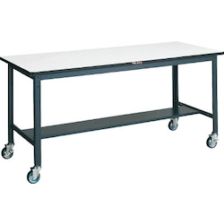 โต๊ะช่าง ขนาดกลางพร้อม ลูกล้อ ยูรีเทน ⌀100 มม. แผง DAP รับ โหลดไฟฟ้า เฉลี่ยบนโต๊ะ (กก.) 250