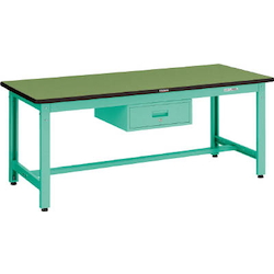 โต๊ะช่าง ขนาดกลางพร้อมโต๊ะ เหล็กกล้า 1 ลิ้นชัก โหลดไฟฟ้า เฉลี่ย (กก.) 800 (GWS-1890F1)
