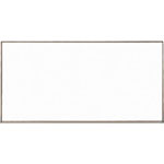 ไวท์บอร์ด เหล็กกล้า - เส้นขาว / เข้ม - สี เฟรม:เงิน / บรอนซ์ / ขาว (GH-102A)