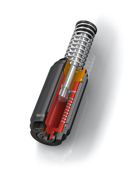 Heavy Industrial Shock Absorbers - A1 1/2 Series (SA1-1/2X3-1/2-RR)