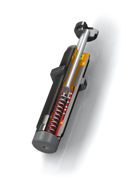 Shock Absorbers - Hydraulic Feed Controls, MA, MVC Series (MA225-NB)