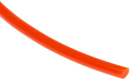 RS PRO สายพาน โพลียูรีเทน แบบกลม สีส้มเส้นผ่านศูนย์กลาง 5 ม. 3 มม. สำหรับใช้กับเส้นผ่านศูนย์กลาง พูลเล่ย์ ขั้นต่ำ 20 มม
