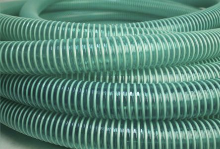 สายยาง PVC สีเขียว 10 ม. RS PRO, เส้นผ่านศูนย์กลางภายใน 51 มม.